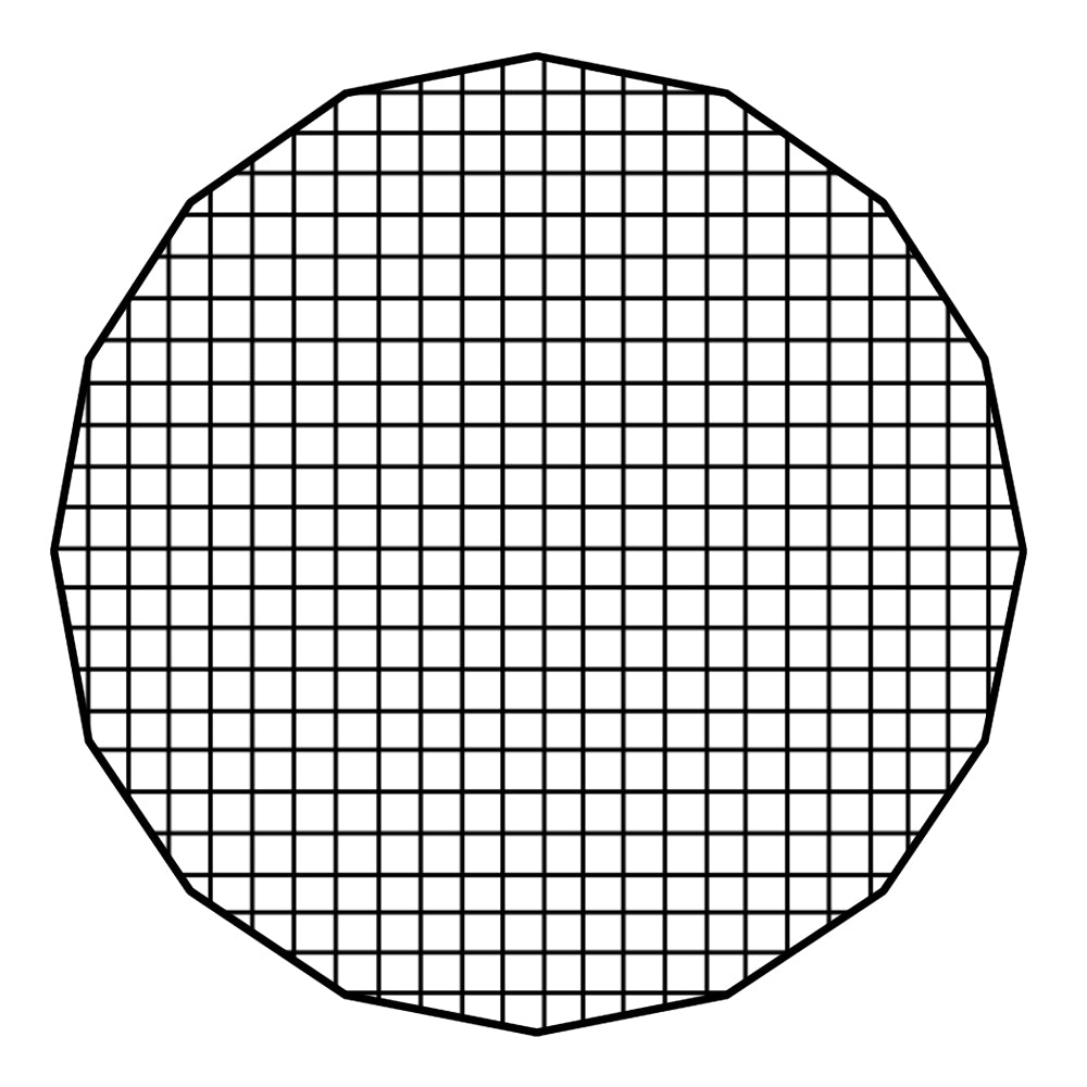 Fotodiox Pro Eggcrate Grid for Deep EZ-Pro Parabolic Softboxes - Fits Deep EZ-Pro Parabolic Softbox - 50 Degree Grid (2x2x1.5" Openings)