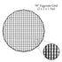 Fotodiox Pro Eggcrate Grid for Deep EZ-Pro Parabolic Softboxes - Fits Deep EZ-Pro Parabolic Softbox - 50 Degree Grid (2x2x1.5" Openings)