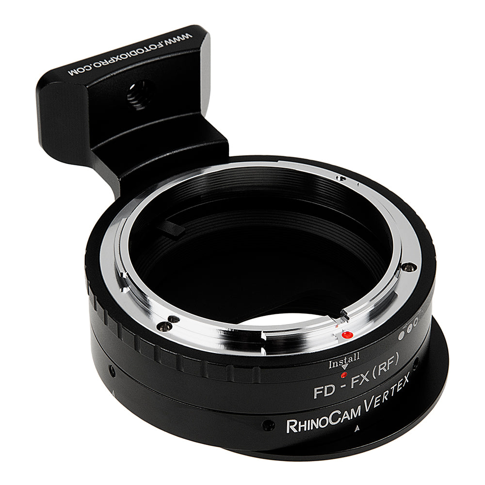 RhinoCam Vertex Rotating Stitching Adapter, Compatible with Canon FD & FL 35mm SLR Lens to Fuji X-Series Mirrorless Cameras