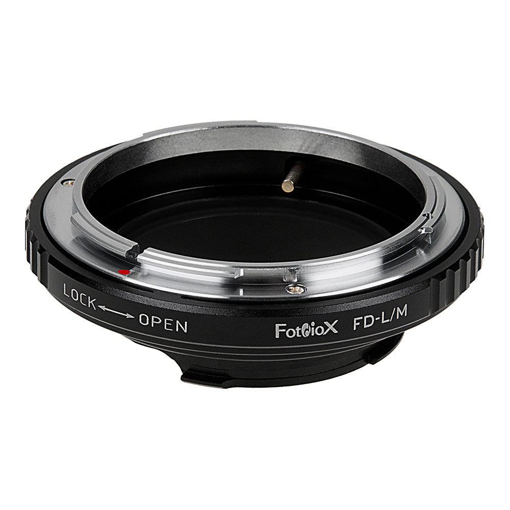 Fotodiox Lens Adapter with Leica 6-Bit M-Coding - Compatible with Canon FD & FL 35mm SLR Lenses to Leica M Mount Rangefinder Cameras