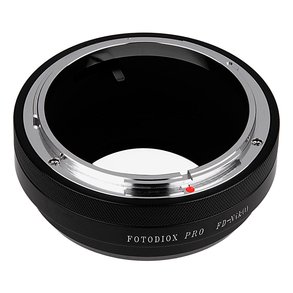 Fotodiox Pro Lens Adapter - Compatible with Canon FD & FL 35mm SLR Lenses to Nikon 1-Series Mirrorless Cameras