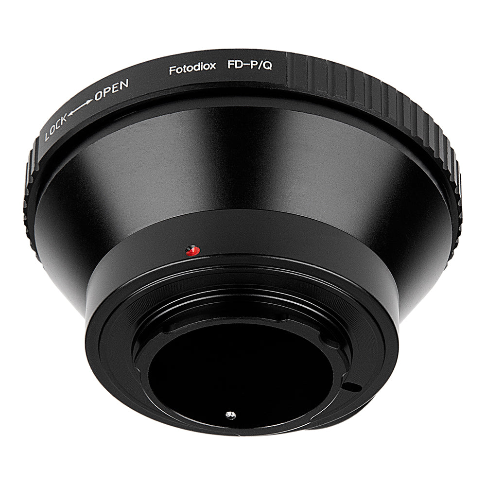 Fotodiox Lens Adapter - Compatible with Canon FD & FL 35mm SLR Lenses to Pentax Q (PQ) Mount Mirrorless Cameras