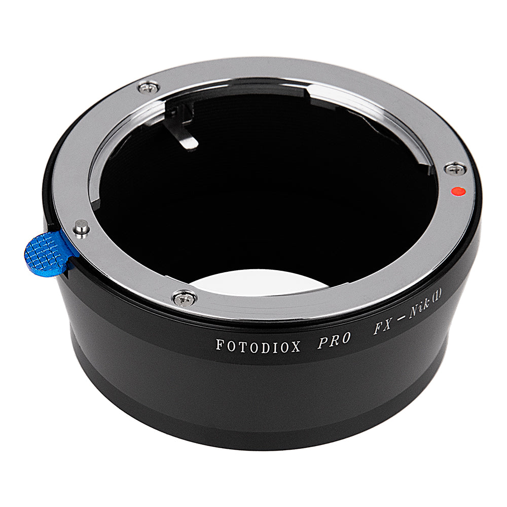 Fotodiox Pro Lens Mount Adapter - Compatible with Fuji Fujica X (1970-80s 35mm Film Era SLR Lenses) to fit Nikon 1-Series Mirrorless Cameras