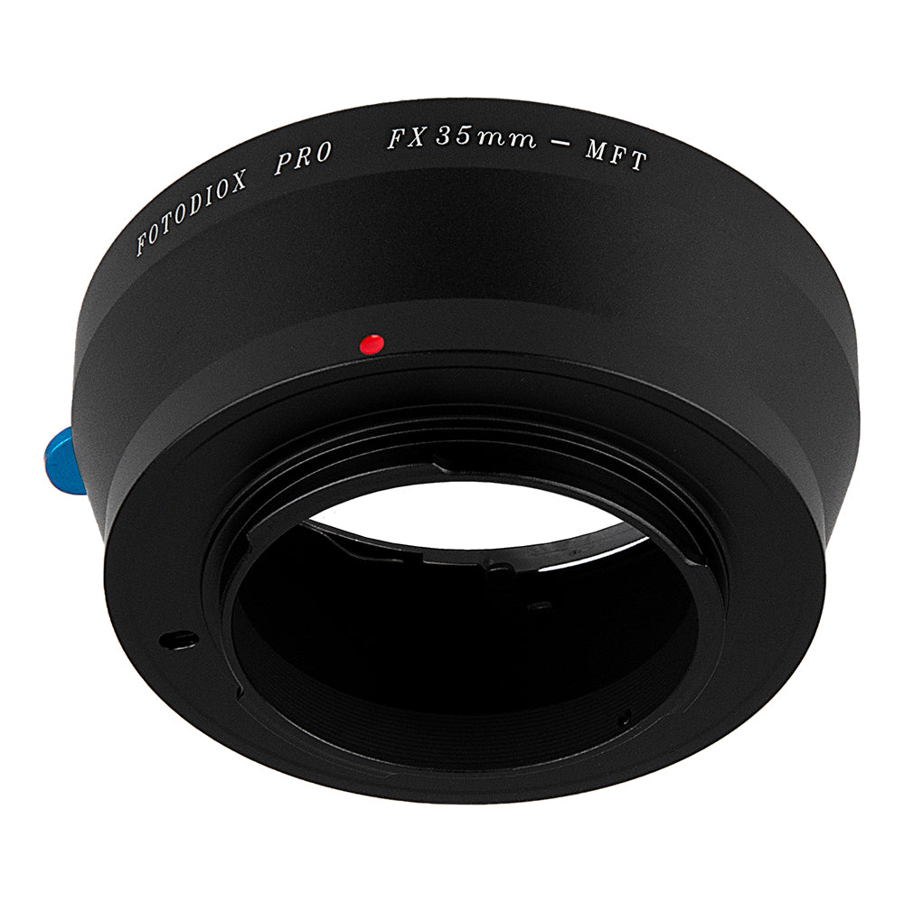 Fotodiox Pro Lens Mount Adapter - Compatible with Fuji Fujica X (1970-80s 35mm Film Era SLR Lenses) to fit Micro Four Thirds (MFT) Mirrorless Cameras