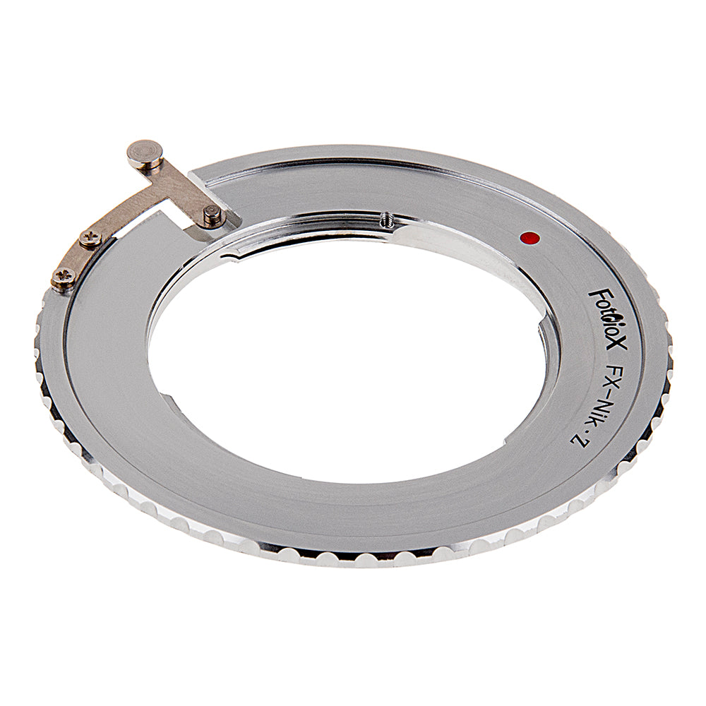 Fotodiox Lens Mount Adapter, Fuji X-Series Mirrorless Manual Focus Lenses to Nikon Z-Mount Mirrorless Cameras