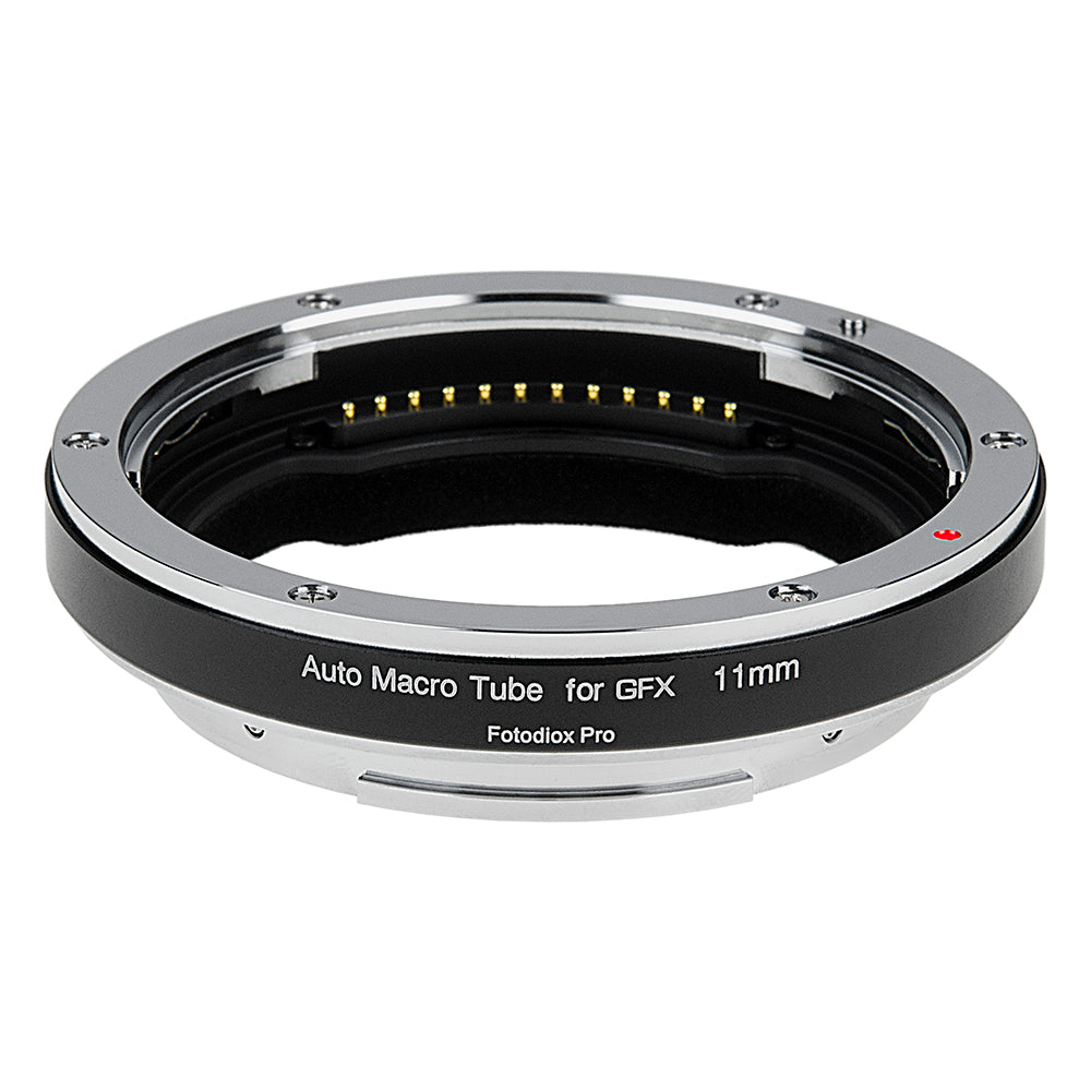 Fotodiox Pro Automatic Macro Extension Tube, 11mm Section - for Fujifilm Fuji G-Mount GFX Mirrorless Cameras for Extreme Close-up Photography