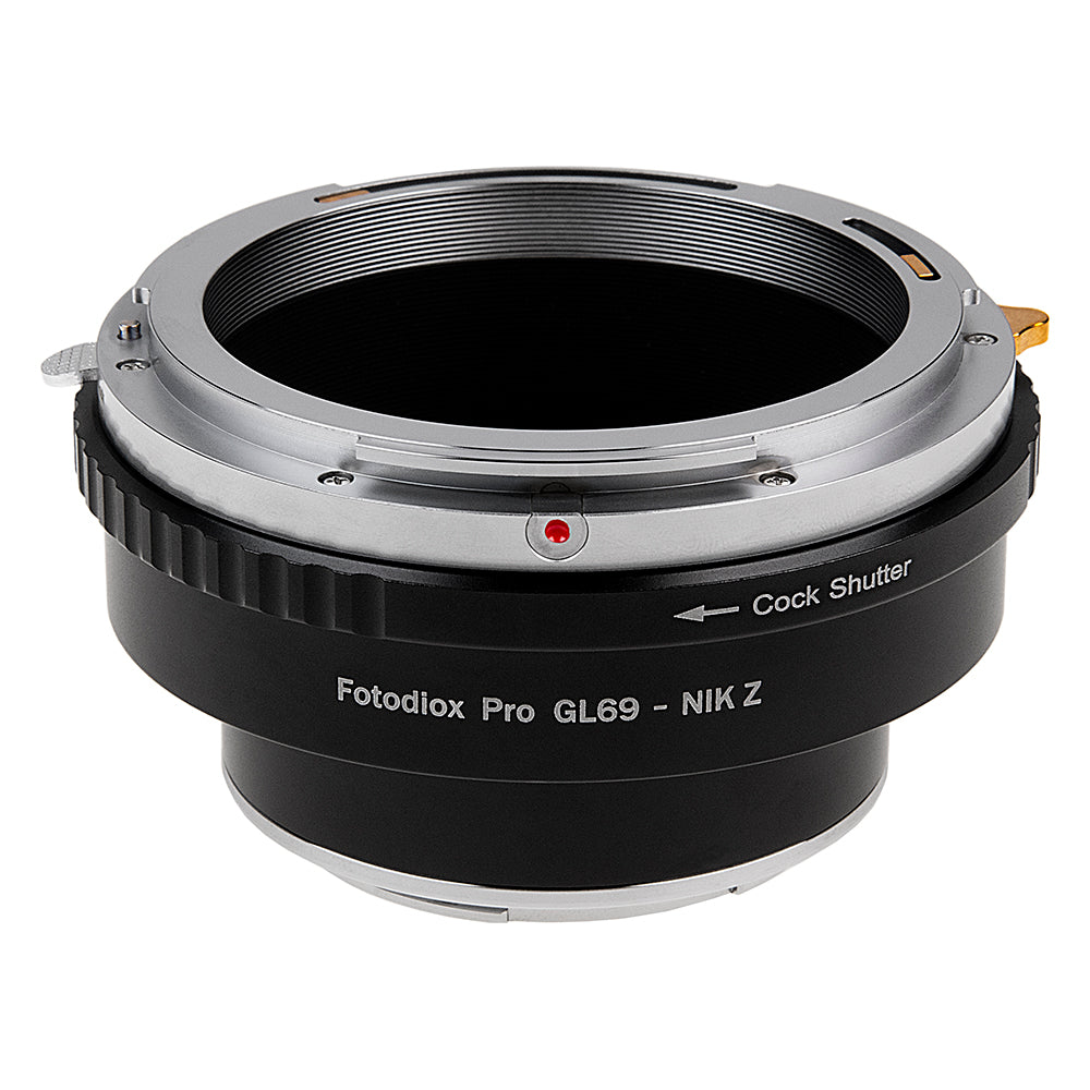 Fotodiox Pro Lens Mount Adapter - Compatible with Fujica GL69 Mount Lens to Nikon Z-Mount Mirrorless Camera Systems