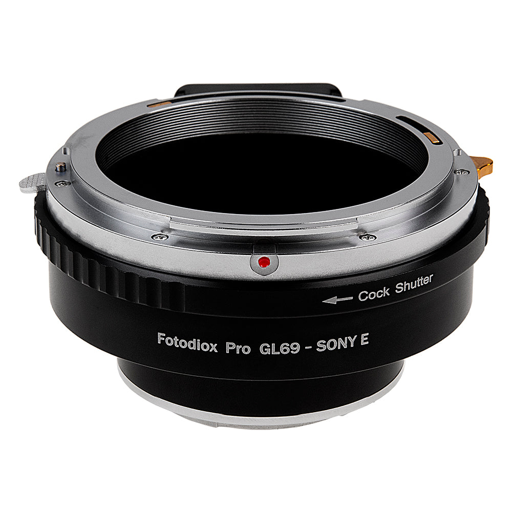 Fotodiox Pro Lens Mount Adapter - Compatible with Fujica GL69 Mount Lens to Sony Alpha E-Mount Mirrorless Camera Systems