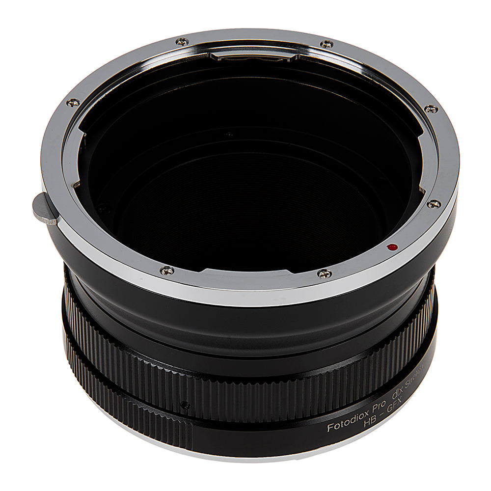 Fotodiox DLX Stretch Lens Adapter - Compatible with Hasselblad V-Mount SLR Lenses to Fujifilm G-Mount Digital Camera Body with Macro Focusing Helicoid and 49mm Filter Threads