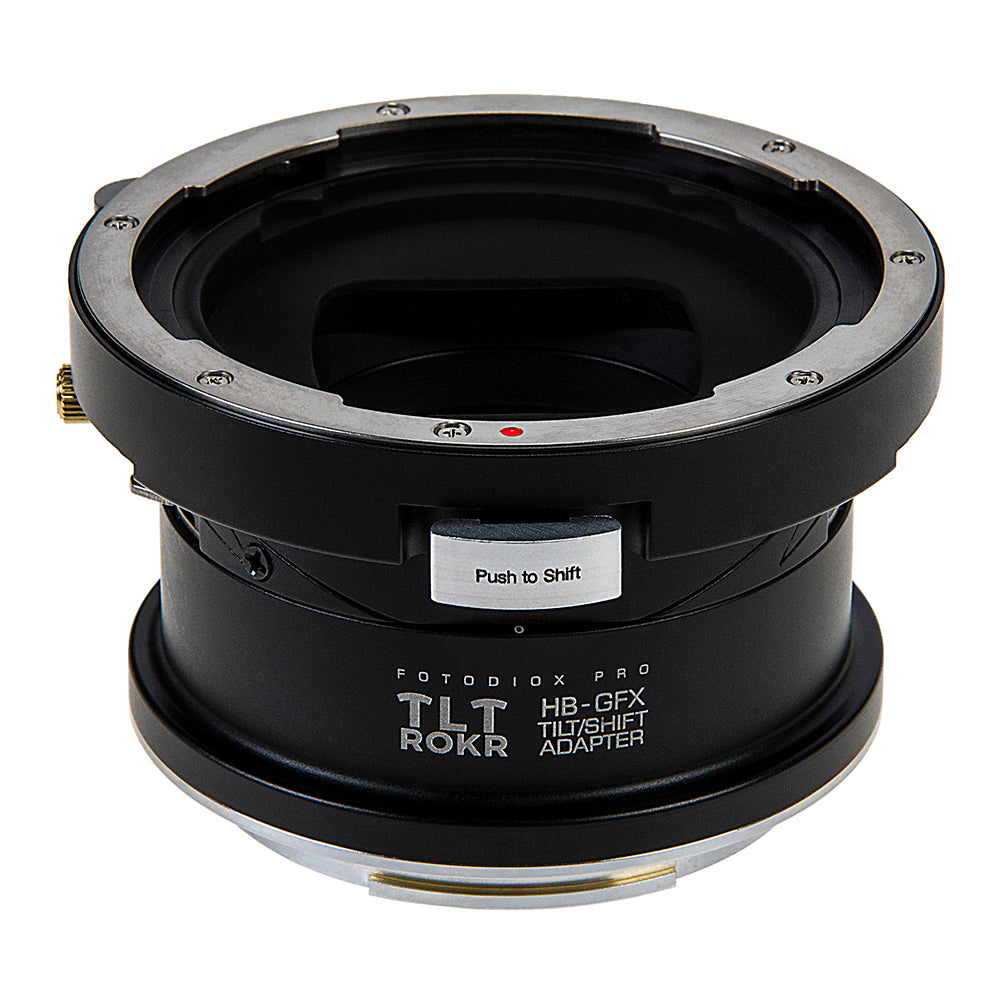 Fotodiox Pro TLT ROKR Lens Adapter - Compatible with Hasselblad V-Mount SLR  Lenses to Fujifilm G-Mount Digital Cameras with Built-In Tilt / Shift 