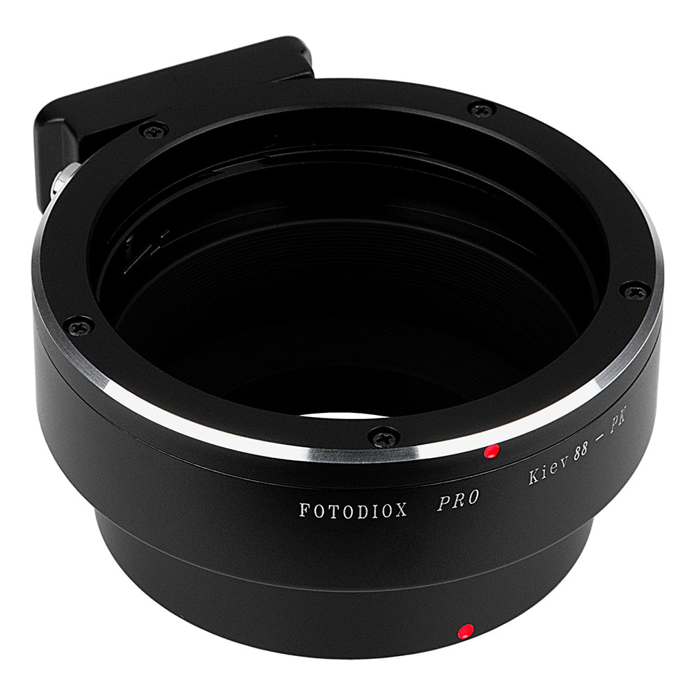 Fotodiox Pro Lens Mount Adapter - Kiev 88 SLR Lens to Pentax K (PK) Mount SLR Camera Body