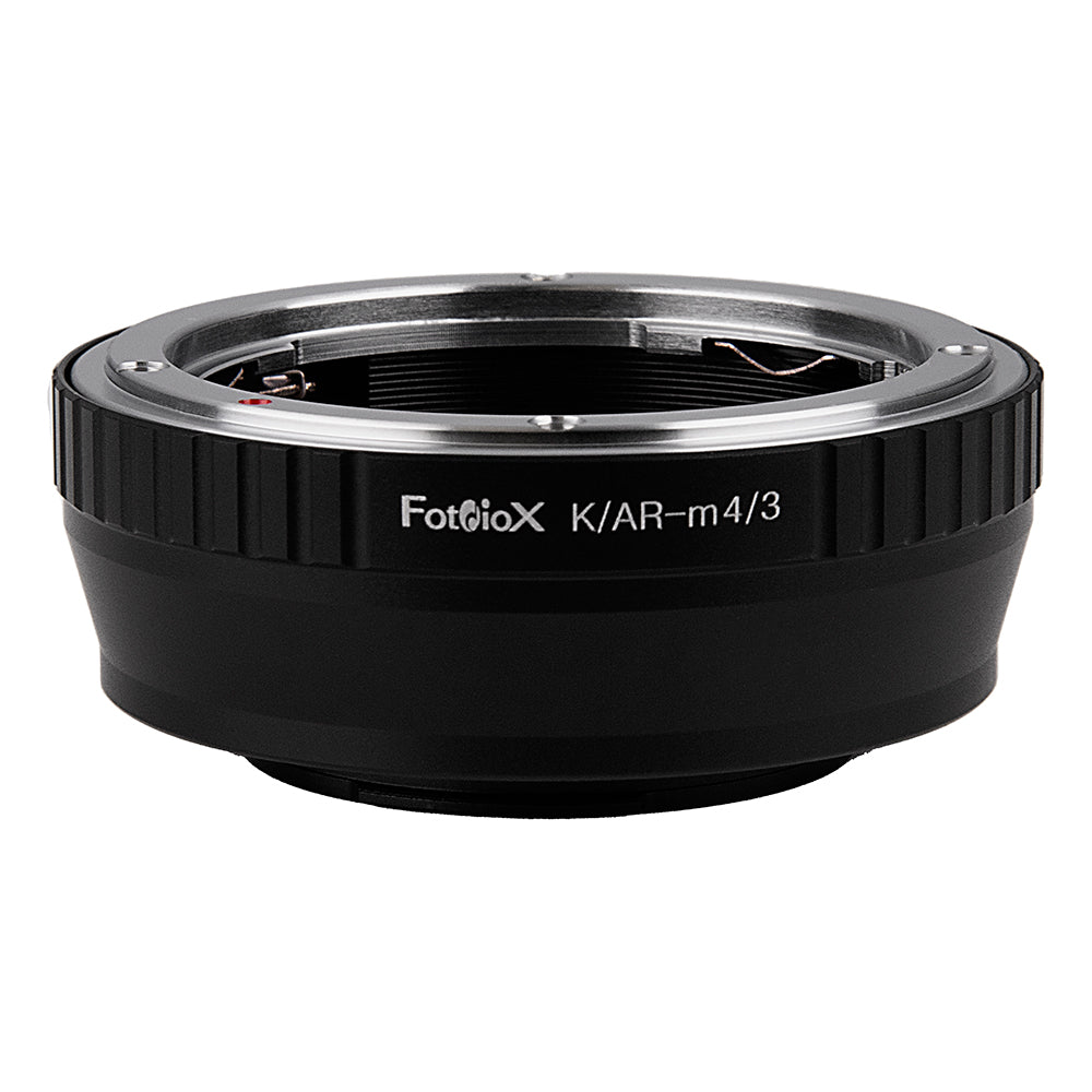 Fotodiox Lens Mount Adapter - Konica Auto-Reflex (AR) SLR Lens to Micro Four Thirds (MFT, M4/3) Mount Mirrorless Camera Body