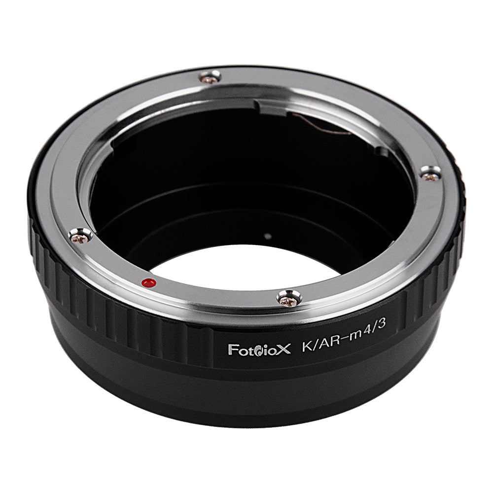 Fotodiox Lens Mount Adapter - Konica Auto-Reflex (AR) SLR Lens to Micro Four Thirds (MFT, M4/3) Mount Mirrorless Camera Body