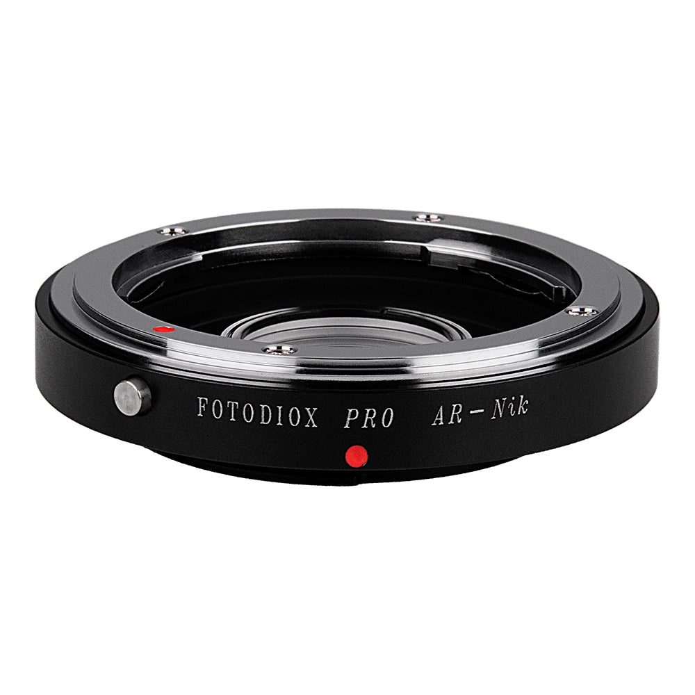 Fotodiox Pro Lens Mount Adapter - Konica Auto-Reflex (AR) SLR Lens to Nikon  F Mount SLR Camera Body