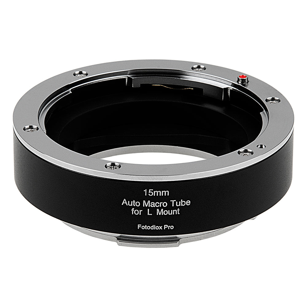 Fotodiox Pro Automatic Macro Extension Tube, 15mm Section - for L-Mount Alliance Mirrorless Cameras for Extreme Close-up Photography