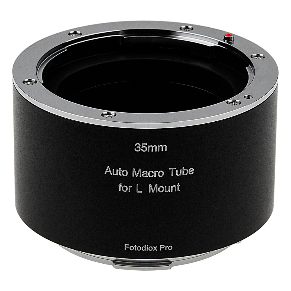 Fotodiox Pro Automatic Macro Extension Tube, 35mm Section - for L-Mount Alliance Mirrorless Cameras for Extreme Close-up Photography