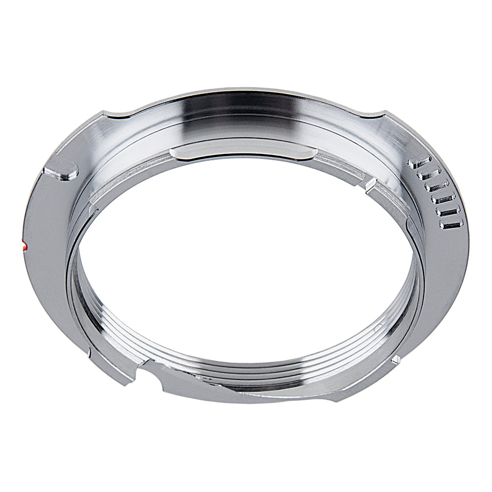 Fotodiox Pro Lens Adapter with Leica 6-Bit M-Coding - Compatible with L39/LTM (x0.977 Pitch TPI 26) Leica Thread Mount Lenses to Leica M Mount Rangefinder Cameras with 50mm/75mm Frame Lines
