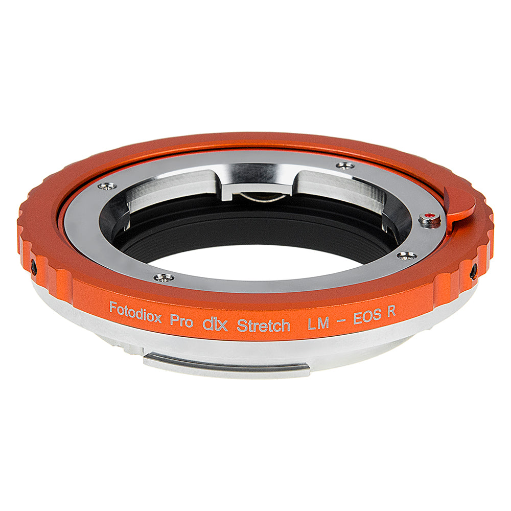 Fotodiox DLX Stretch Lens Adapter - Compatible with Leica M Rangefinder Lens to Canon RF Mount Mirrorless Cameras with Macro Focusing Helicoid
