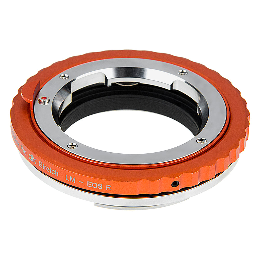 Fotodiox DLX Stretch Lens Adapter - Compatible with Leica M Rangefinder Lens to Canon RF Mount Mirrorless Cameras with Macro Focusing Helicoid