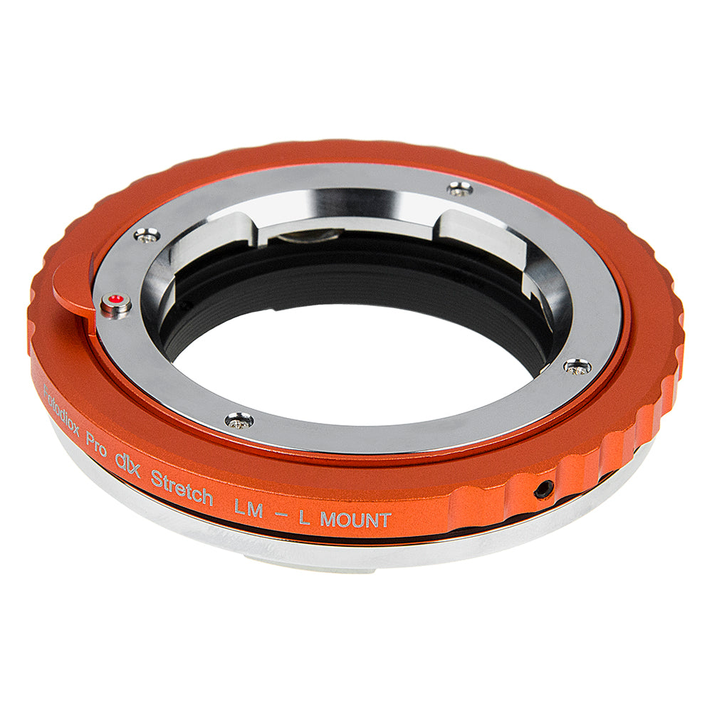 Fotodiox DLX Stretch Lens Mount Adapter - Compatible with Leica M Rangefinder Lens to L-Mount Alliance Mirrorless Cameras with Macro Focusing Helicoid