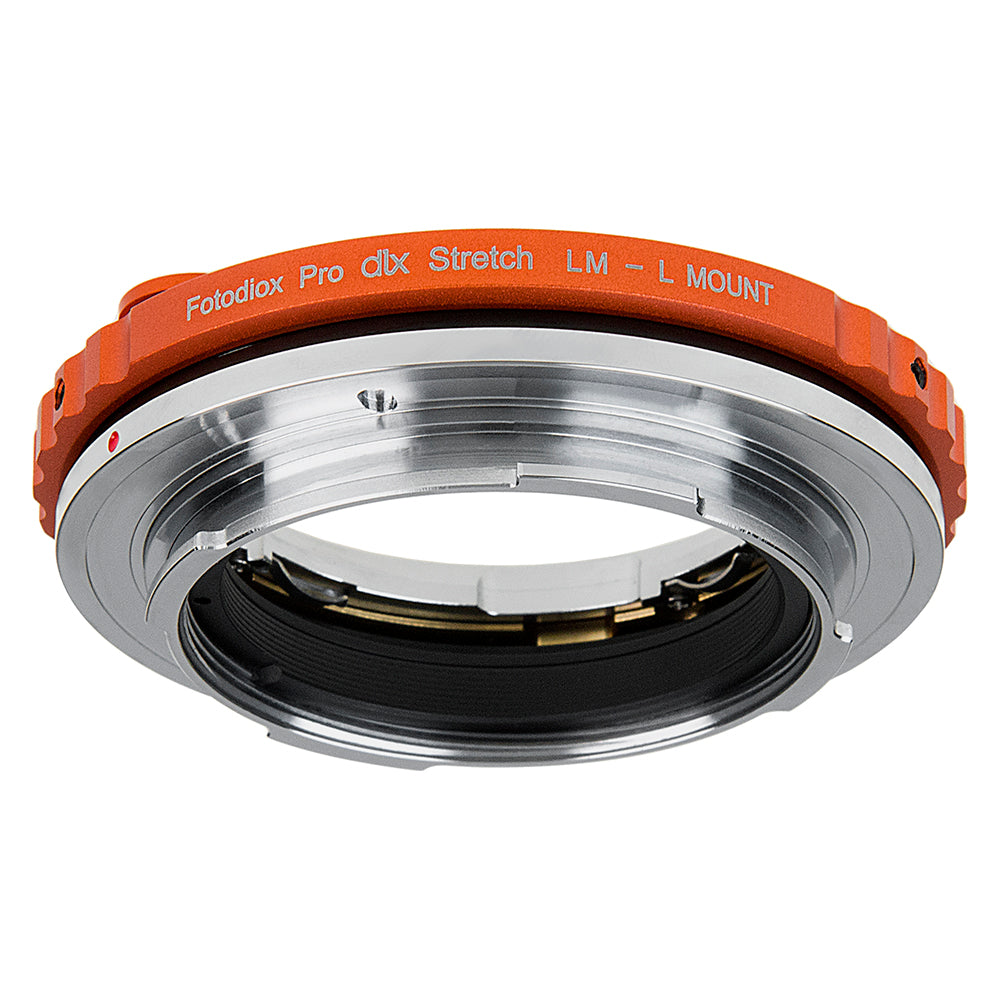 Fotodiox DLX Stretch Lens Mount Adapter - Compatible with Leica M Rangefinder Lens to L-Mount Alliance Mirrorless Cameras with Macro Focusing Helicoid