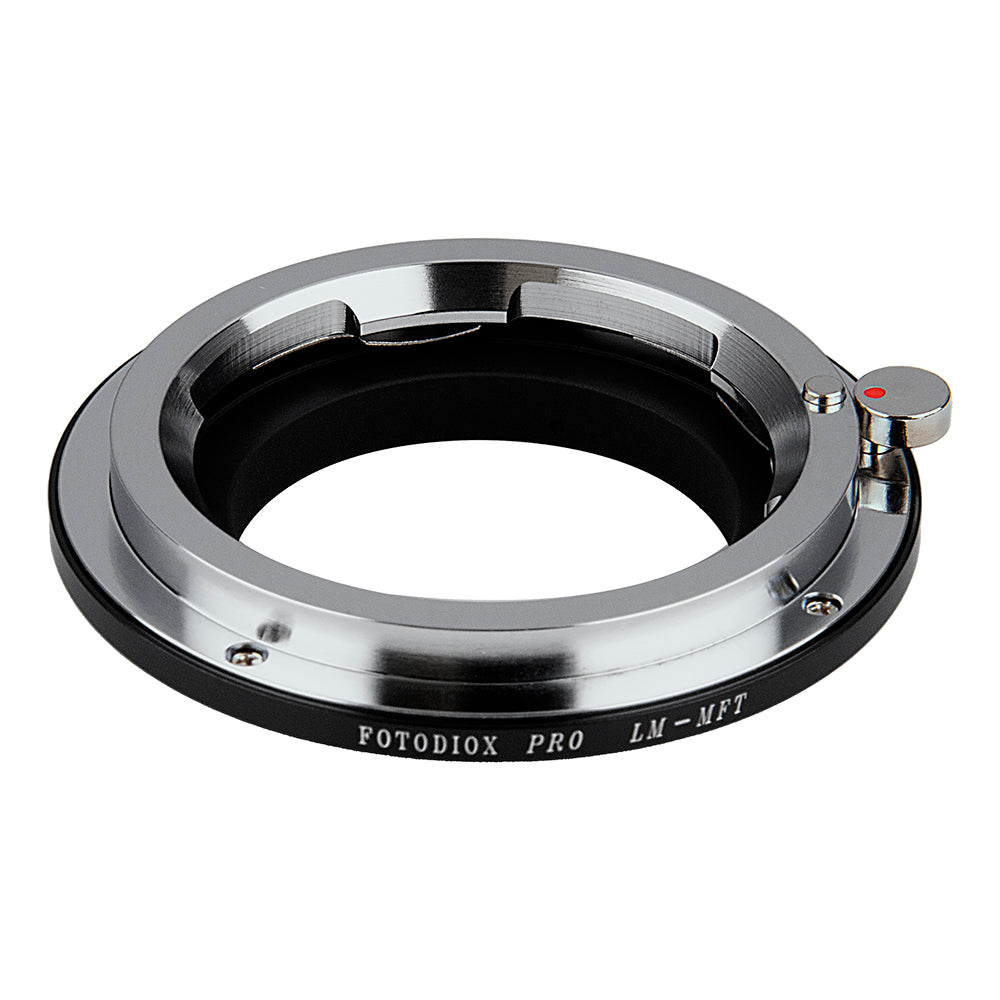 Fotodiox Pro Lens Mount Adapter - Leica M Rangefinder Lens to Micro Four Thirds (MFT, M4/3) Mount Mirrorless Camera Body