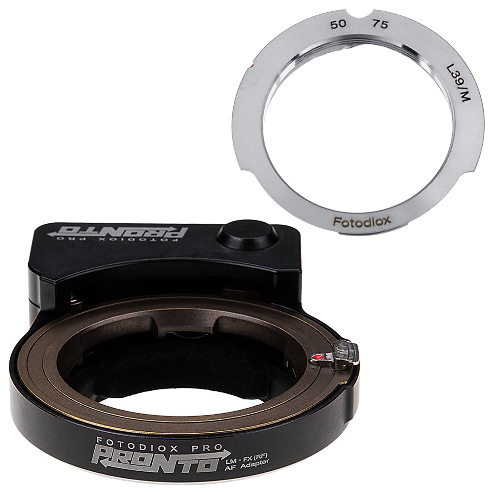 Fotodiox Pro PRONTO Autofocus Adapter - Compatible with Leica M Mount Lenses to Fuji X-Series Mirrorless Cameras