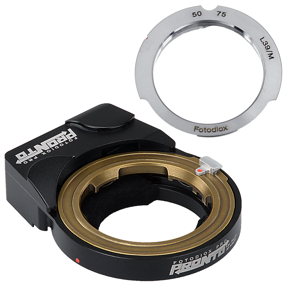 Fotodiox Pro PRONTO Adapter - Leica M Mount Lens to Sony E-Mount Camera Autofocus Adapter