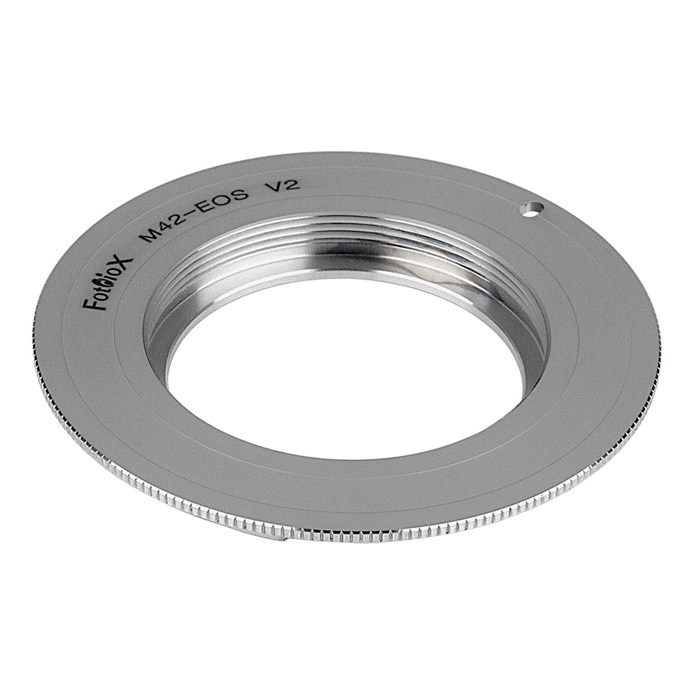 Fotodiox Pro Lens Mount Adapter - M42 Type 2 Screw Mount SLR Lens to Canon EOS (EF, EF-S) Mount SLR Camera Body