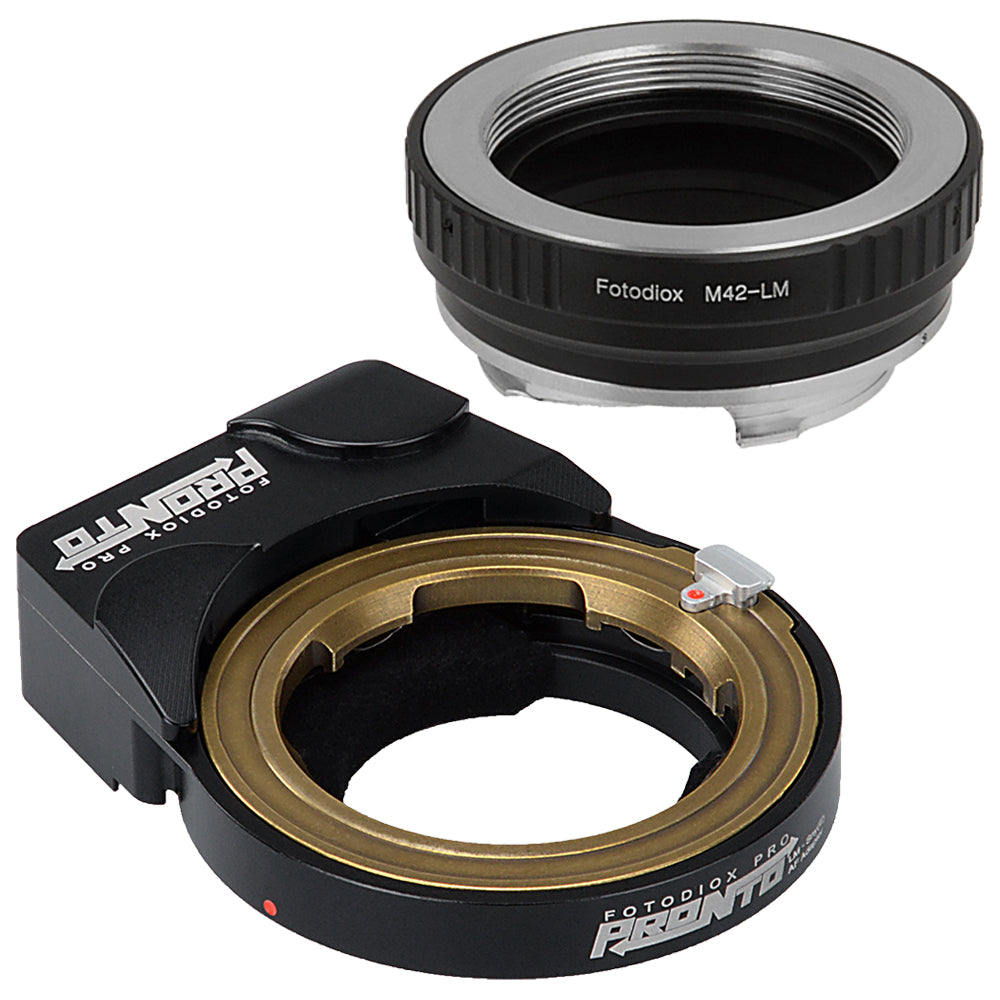 Fotodiox Pro PRONTO Adapter - Leica M Mount Lens to Sony E-Mount Camera Autofocus Adapter