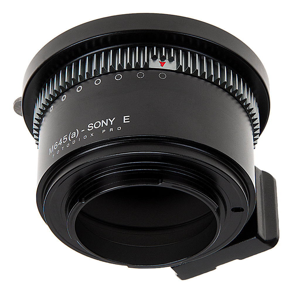 Fotodiox Pro Lens Mount Adapter Compatible with Mamiya 645 (M645) Mount AF/AF-D Lenses to Sony Alpha E-Mount Mirrorless Camera Bodies