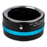 Fotodiox Pro Fusion Adapter, Smart Adapter - Compatible with Mamiya 7 Rangefinder Lenses to Nikon Z-Mount Mirrorless Cameras with Limited Automated Functions