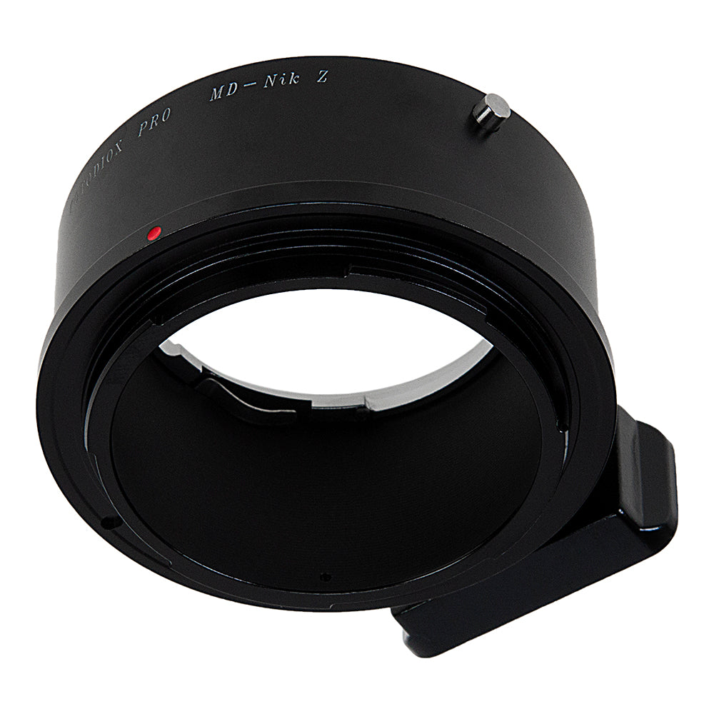 Fotodiox Pro Lens Mount Adapter Compatible with Minolta Rokkor (SR / MD / MC) SLR Lenses to Nikon Z-Mount Mirrorless Camera Bodies