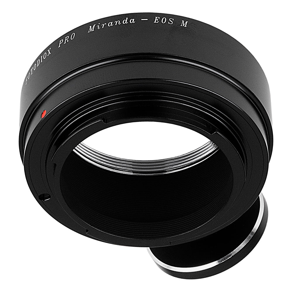 Fotodiox Pro Lens Mount Adapter - Miranda (MIR) SLR Lens to Canon EOS M (EF-M Mount) Mirrorless Camera Body