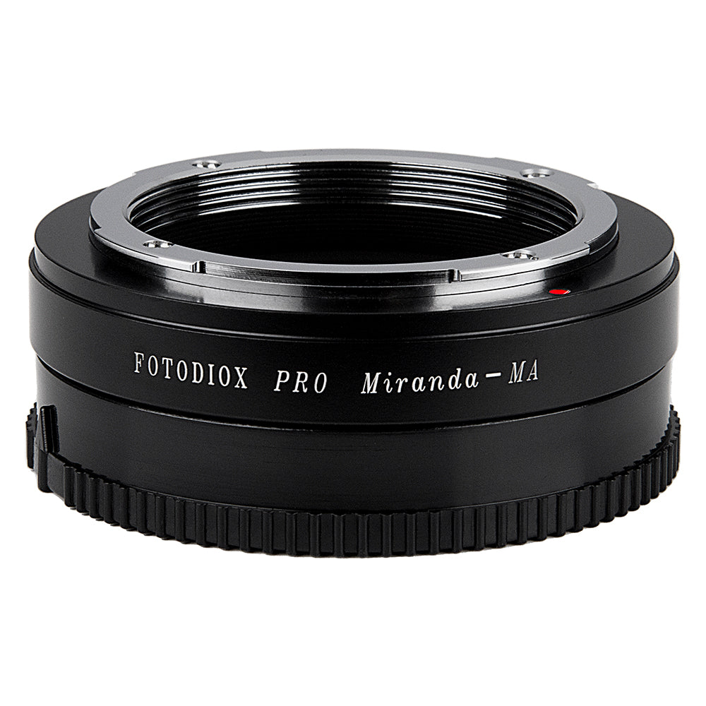 Fotodiox Pro Lens Mount Adapter - Miranda (MIR) Lens to Sony A-Mount (Minolta AF) Cameras