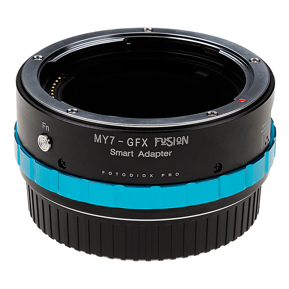 Fotodiox Pro Fusion Adapter, Smart Adapter - Compatible with Mamiya 7 Rangefinder Lenses to Fujifilm G-Mount GFX Mirrorless Digital Camera Systems with Limited Automated Functions