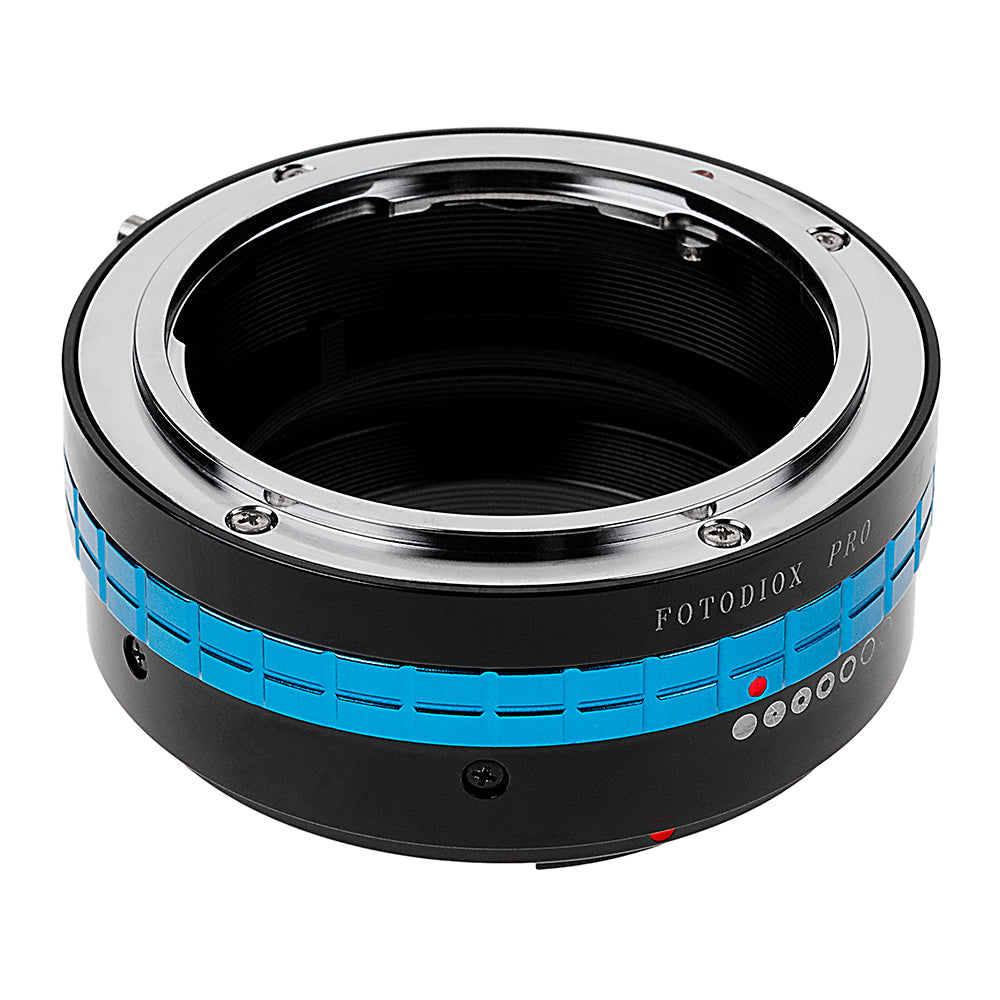 Fotodiox Pro Lens Mount Adapter - Mamiya 35mm (ZE) SLR Lens to Canon EOS M (EF-M Mount) Mirrorless Camera Body with Built-In Aperture Control Dial