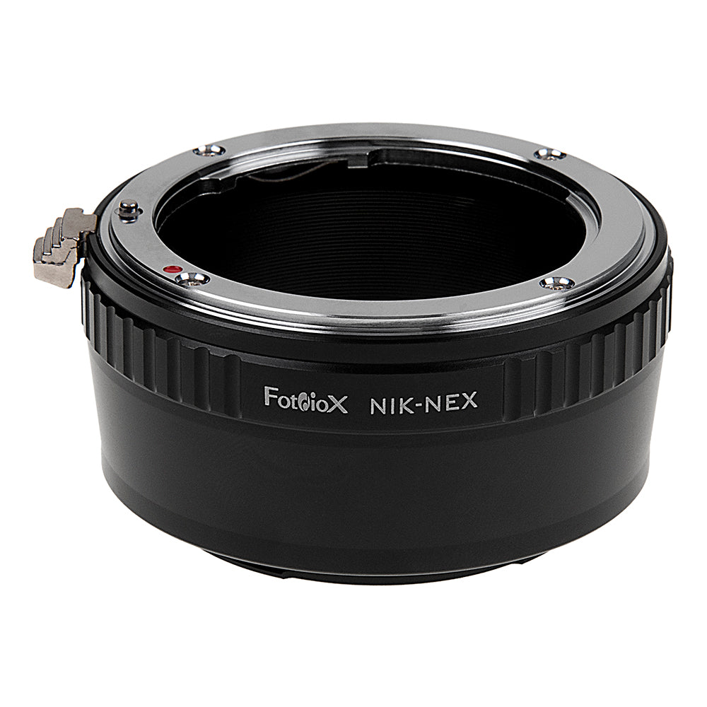Fotodiox Lens Mount Adapter - Nikon Nikkor F Mount D/SLR Lens to Sony Alpha  E-Mount Mirrorless Camera Body