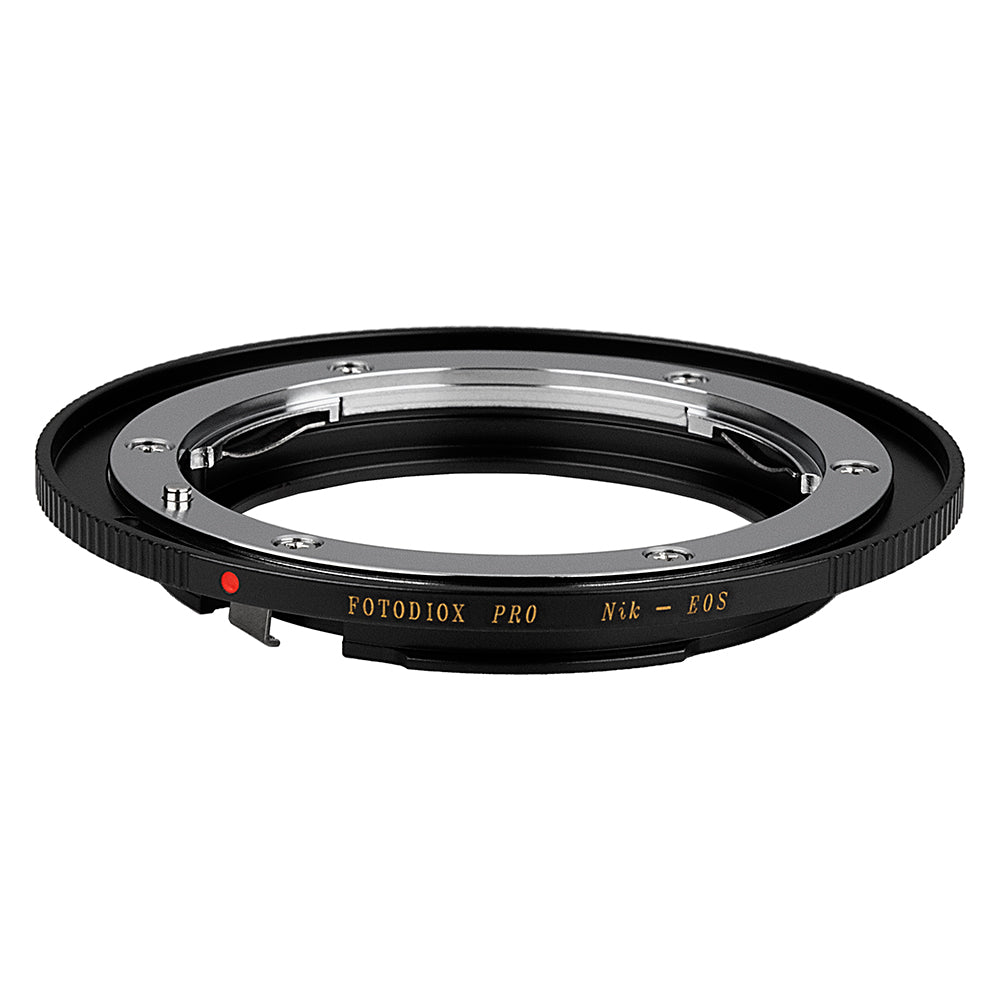 Fotodiox Pro Lens Mount Adapter - Nikon Nikkor F Mount D/SLR Lens to Canon EOS (EF, EF-S) Mount SLR Camera Body