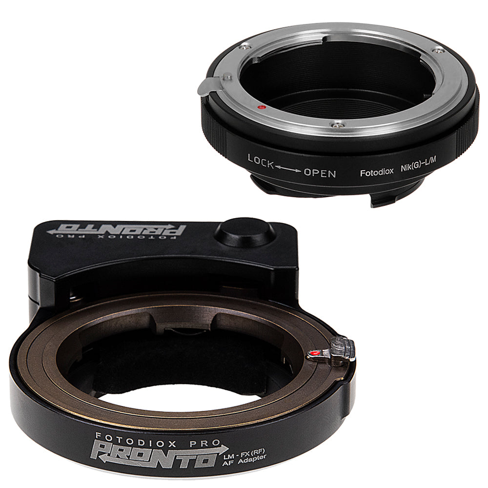 Fotodiox Pro PRONTO Autofocus Adapter - Compatible with Leica M Mount Lenses to Fuji X-Series Mirrorless Cameras