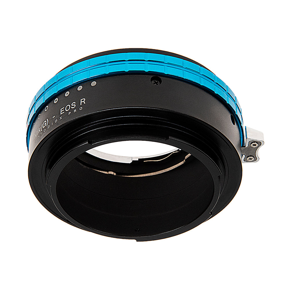 Fotodiox Pro Lens Mount Adapter Compatible with Nikon Nikkor F Mount G-Type D/SLR Lenses to Canon RF (EOS-R) Mount Mirrorless Camera Bodies