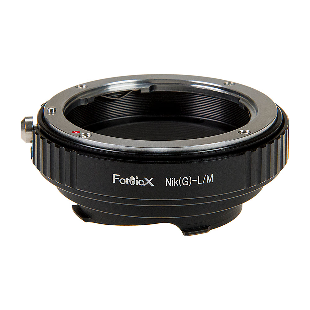 Fotodiox Lens Adapter with Leica 6-Bit M-Coding - Compatible with Nikon F Mount G-Type D/SLR Lenses to Leica M Mount Rangefinder Cameras