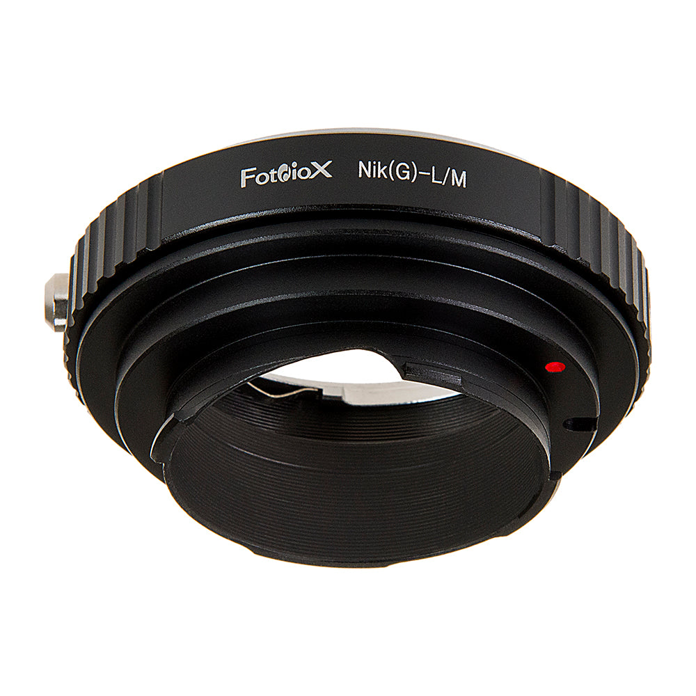 Fotodiox Lens Adapter with Leica 6-Bit M-Coding - Compatible with Nikon F Mount G-Type D/SLR Lenses to Leica M Mount Rangefinder Cameras