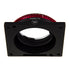Fotodiox DLX Lens Adapter - Compatible with Nikon Nikkor F Mount G-Type D/SLR Lenses to Red Digital Cinema Cameras with Built-In DLX Aperture Control Dial