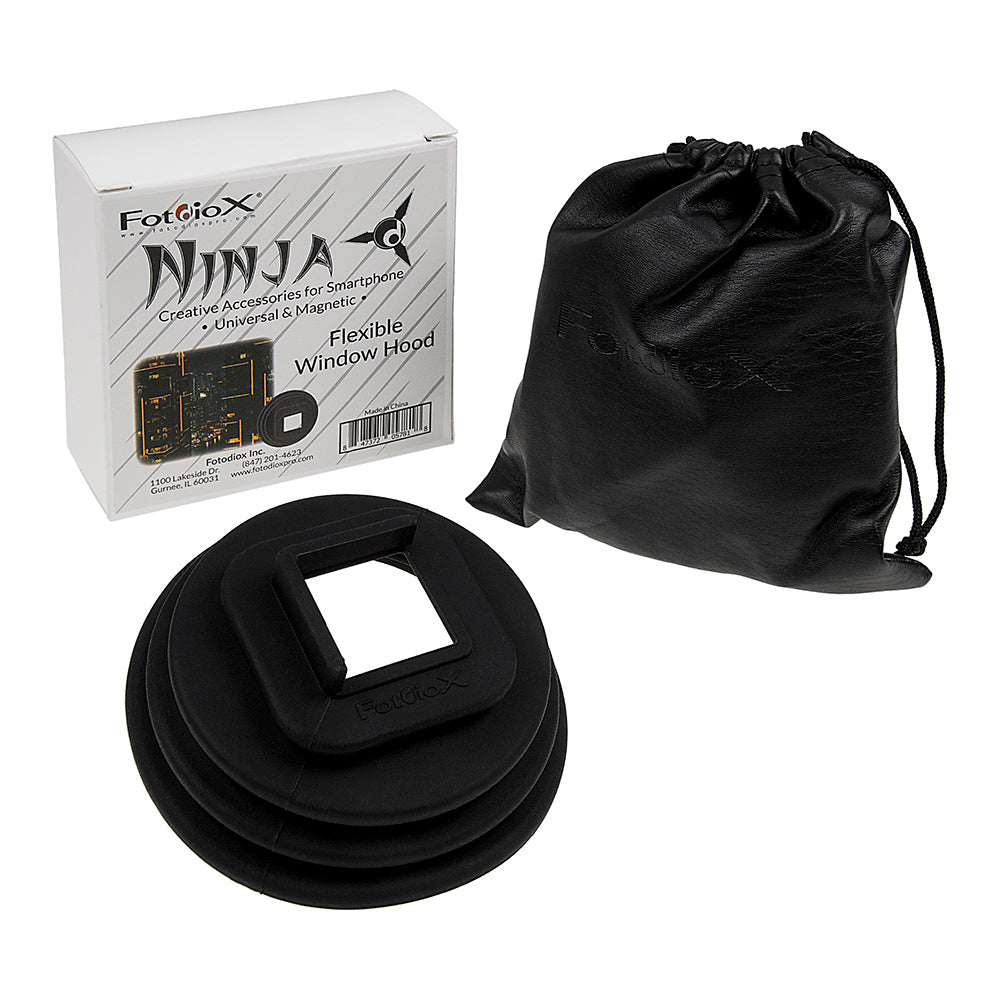 Ninja Flexible Window Hood - Creative Universal & Magnetic Accessories for Smartphones: Flexible Window Hood