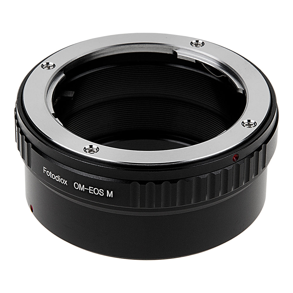 Fotodiox Lens Mount Adapter - Olympus Zuiko (OM) 35mm SLR Lens to Canon EOS M (EF-M Mount) Mirrorless Camera Body