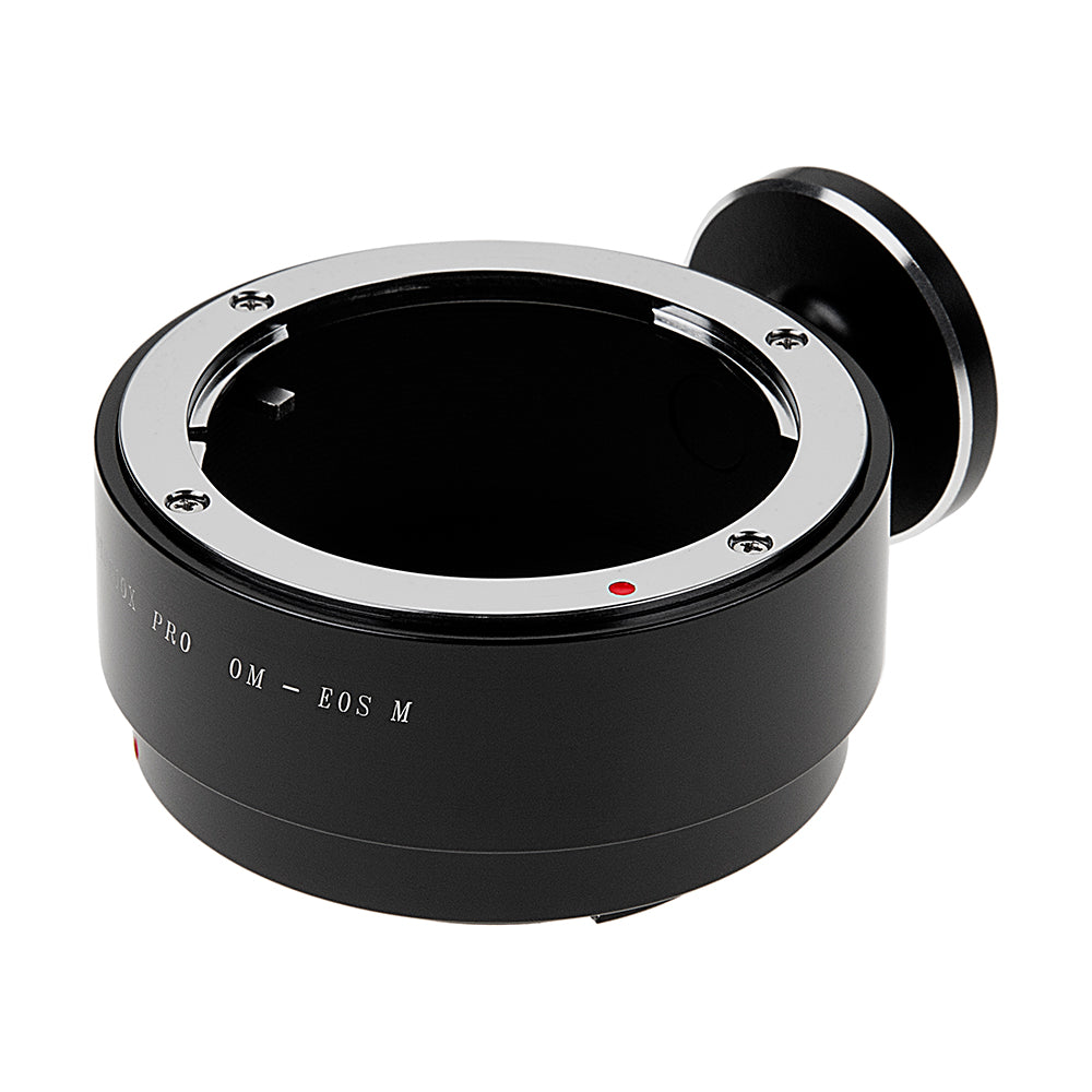 Fotodiox Pro Lens Mount Adapter - Olympus Zuiko (OM) 35mm SLR Lens to Canon EOS M (EF-M Mount) Mirrorless Camera Body