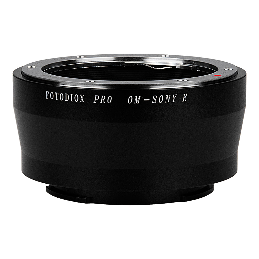 Fotodiox Pro Lens Mount Adapter Olympus Zuiko (OM) 35mm SLR Lens to Sony Alpha E-Mount Mirrorless Camera Body