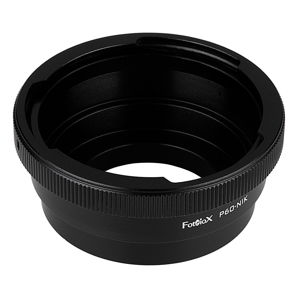 Fotodiox Lens Mount Adapter - Pentacon 6 (Kiev 60) SLR Lens to Nikon F Mount SLR Camera Body