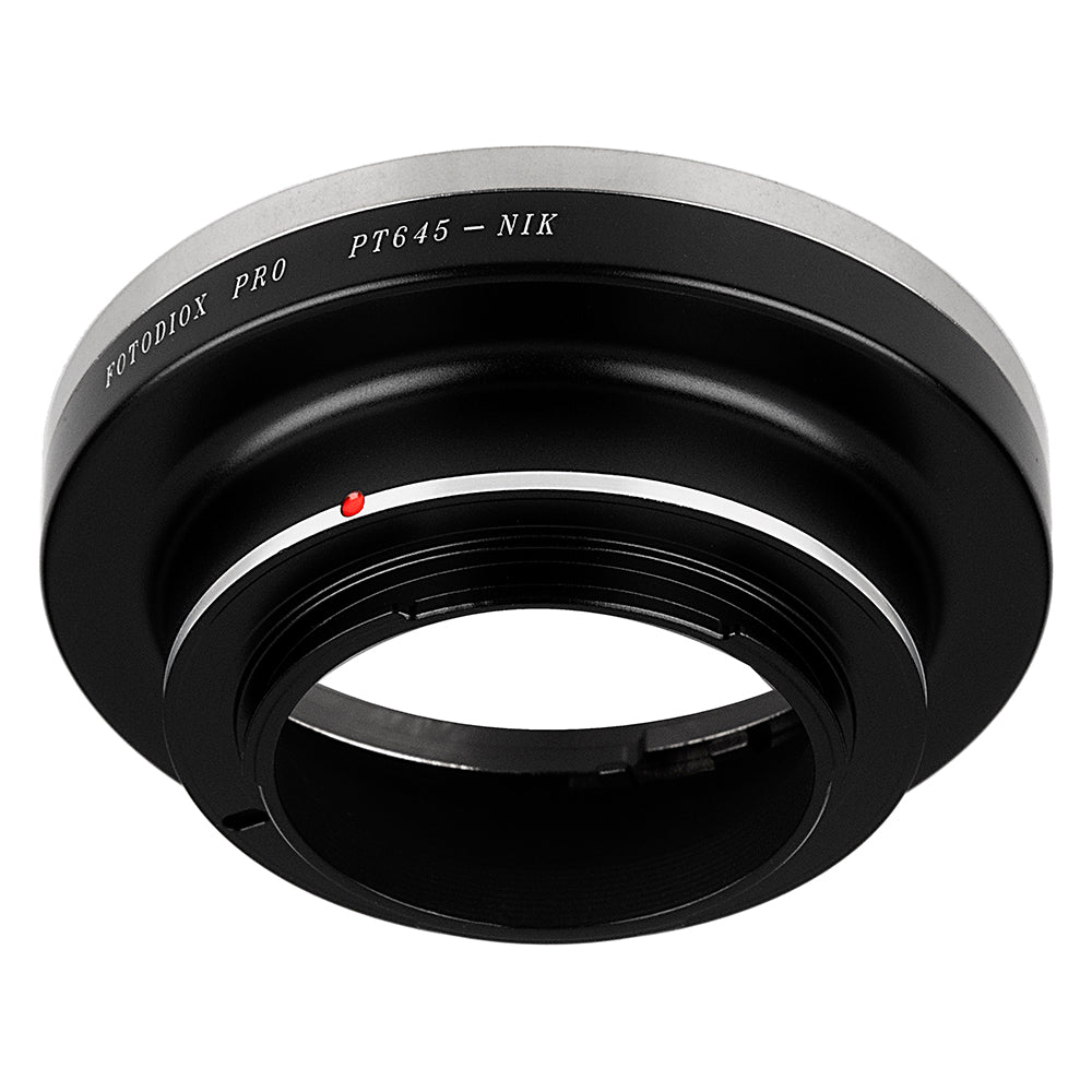 Fotodiox Pro Lens Mount Adapter - Pentax 645 (P645) Mount SLR Lens to Nikon F Mount SLR Camera Body
